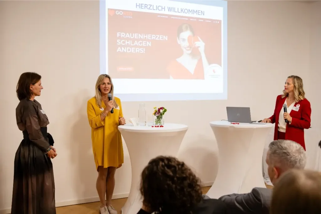 #GoRed, die Initiative für Frauen-Herzgesundheit ist nun auch in Österreich gestartet