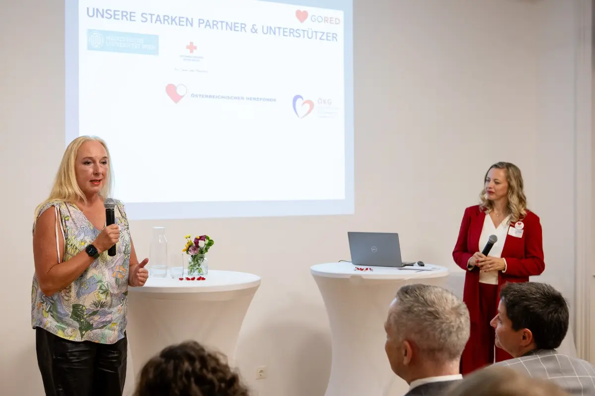 #GoRed, die Initiative für Frauen-Herzgesundheit ist nun auch in Österreich gestartet (Univ.-Prof. Dr. Alexandra Kautzky-Willer)