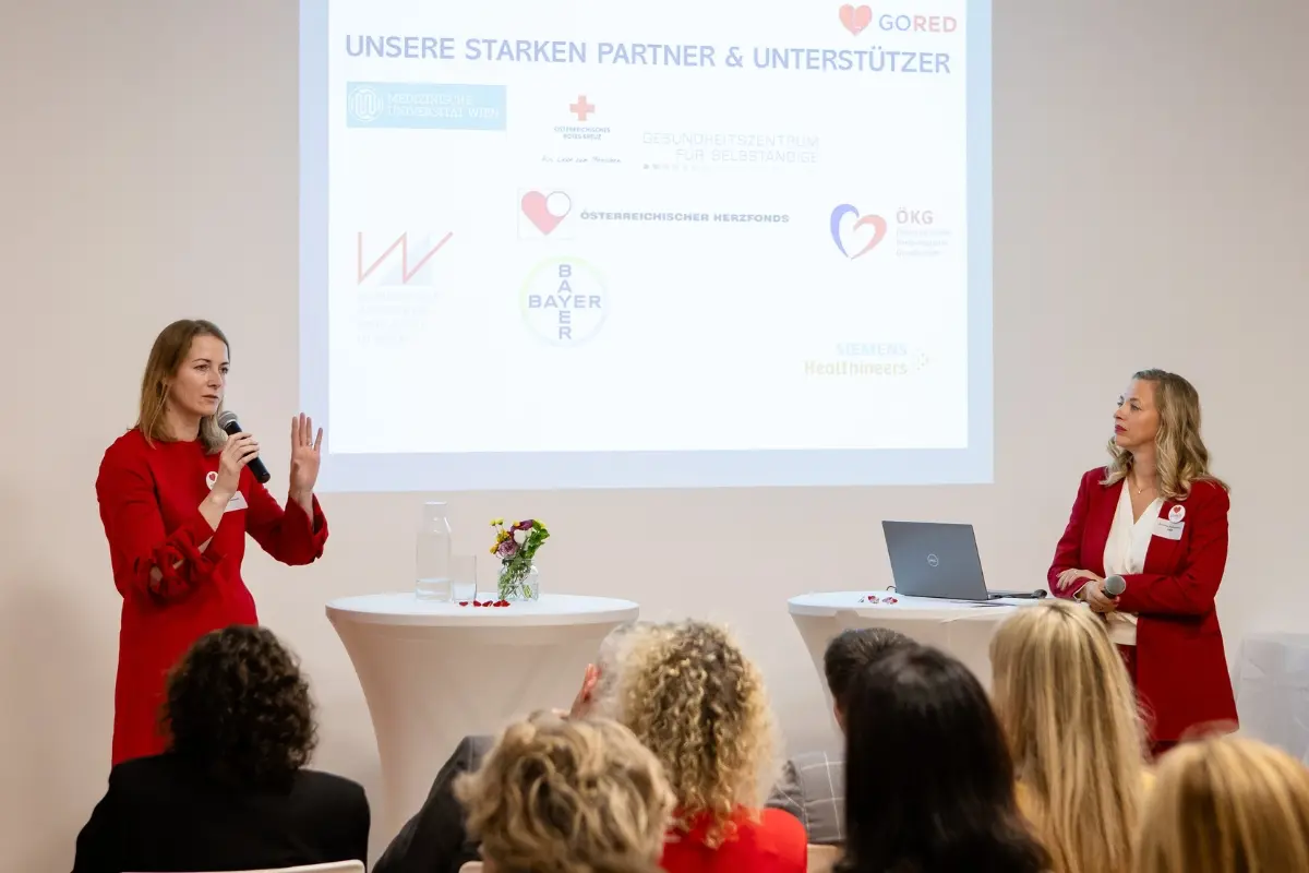 #GoRed, die Initiative für Frauen-Herzgesundheit ist nun auch in Österreich gestartet (Mona Deutsch)