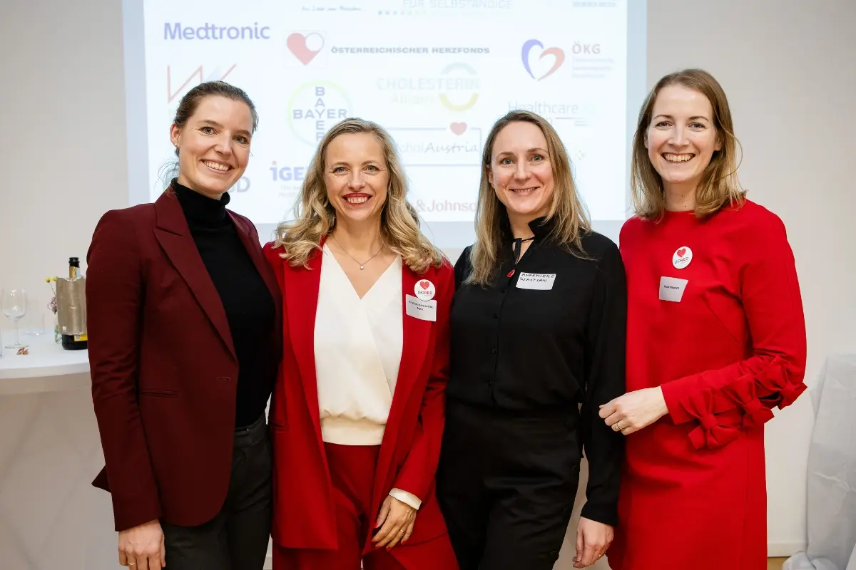 #GoRed, die Initiative für Frauen-Herzgesundheit ist nun auch in Österreich gestartet