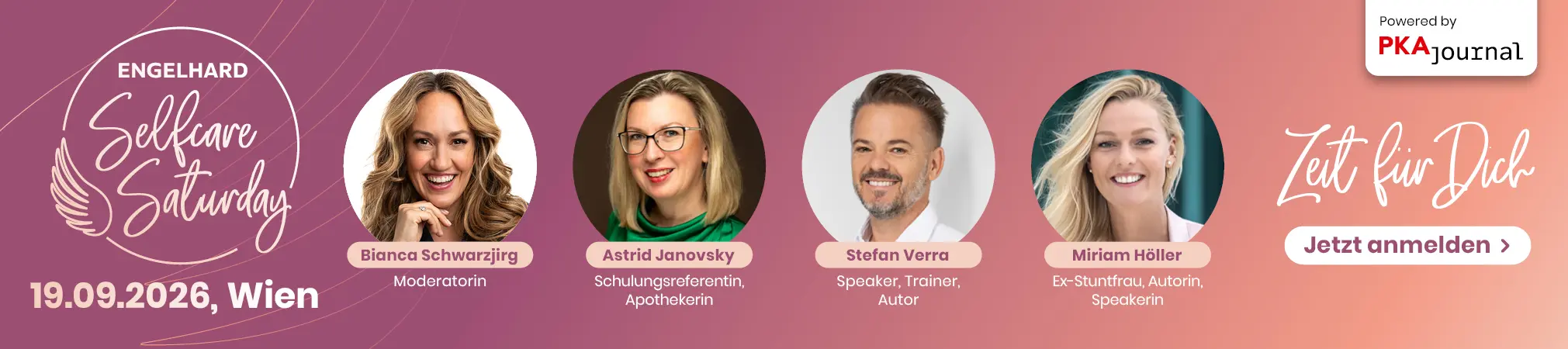 Engelhard Selfcare Saturday 2026 in Österreich – powered by PKAjournal