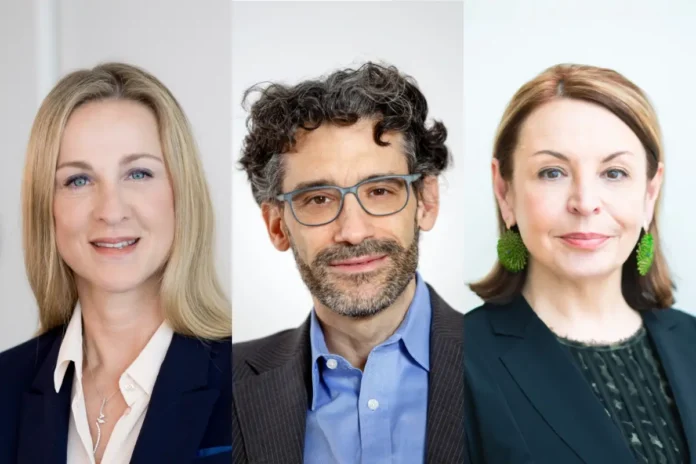 Sigrid Haslinger, Olivier Jankowitsch und Renée Gallo-Daniel – neues Präsidium des Österreichischen Impfstoffverbandes