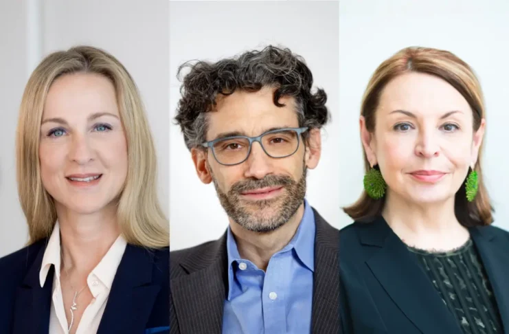 Sigrid Haslinger, Olivier Jankowitsch und Renée Gallo-Daniel – neues Präsidium des Österreichischen Impfstoffverbandes
