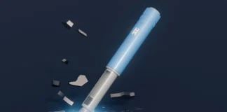 Abnehmspritze als Symbol für Survodutid von Boehringer Ingelheim im Markt für Adipositas-Therapien