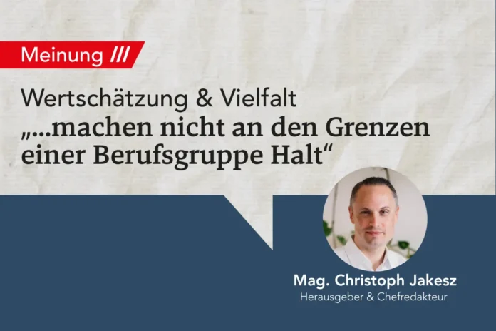 Mag. Christoph Jakesz zum Thema Wertschätzung und Vielfalt in der Apotheke