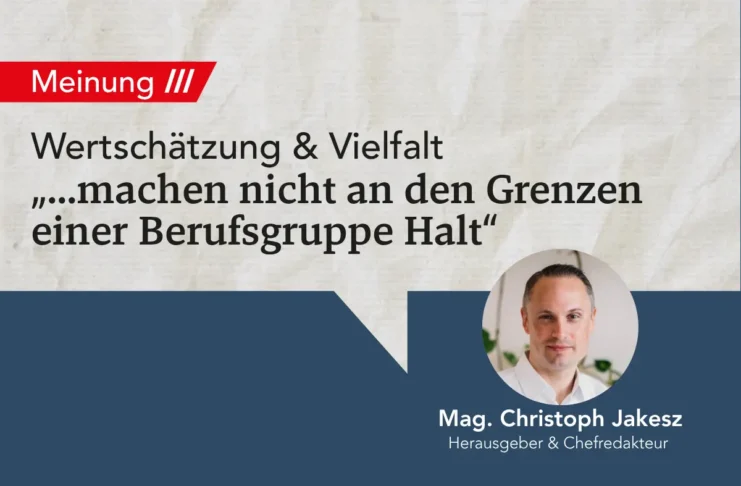 Mag. Christoph Jakesz zum Thema Wertschätzung und Vielfalt in der Apotheke