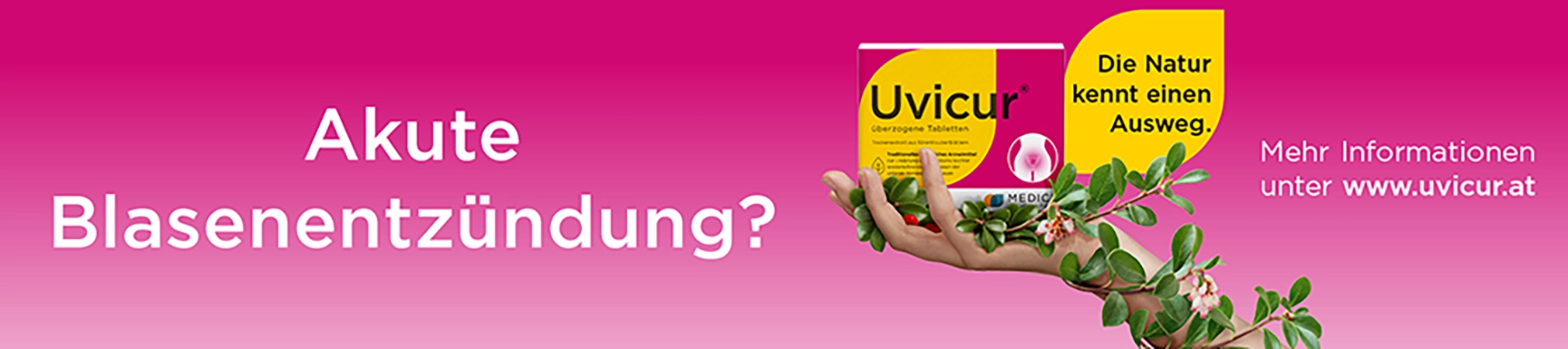 Uvicur – bei akuter Blasenentzündung