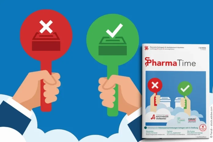 PharmaTime 7-8/2026 mit Schwerpunkt Interessenvertretungen der österreichischen Apothekerschaft