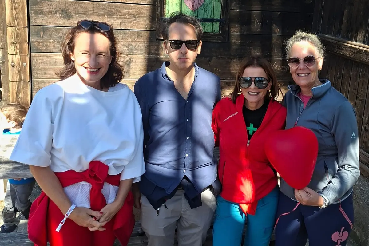 Beim #GoRed Hike stand die Frauenherzgesundheit im Mittelpunkt.
